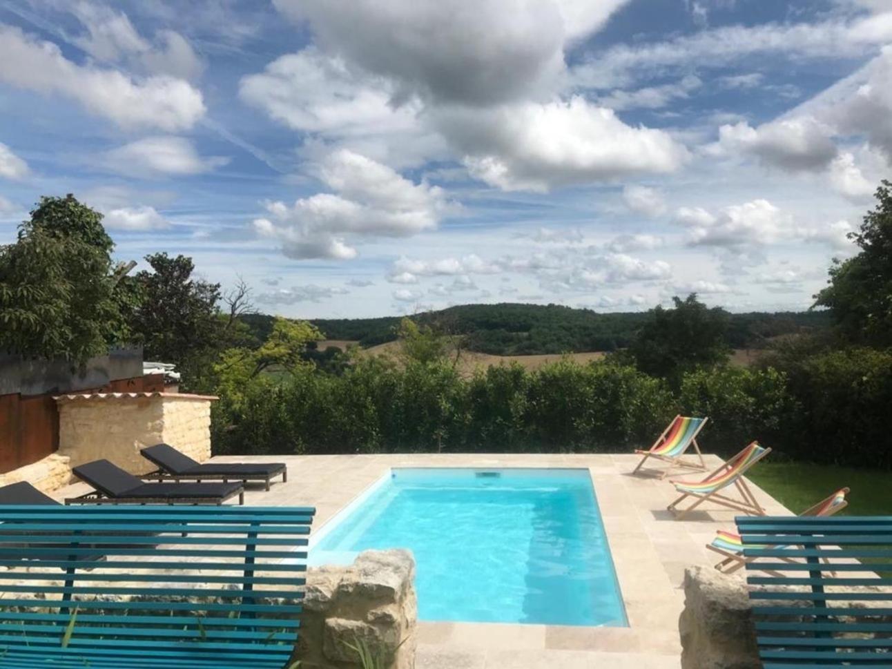 Le Gite Des Carmes Villa Lauzerte Esterno foto