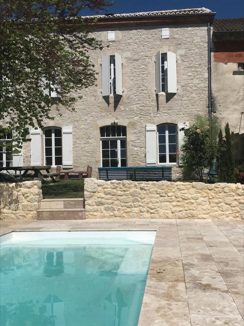 Le Gite Des Carmes Villa Lauzerte Esterno foto